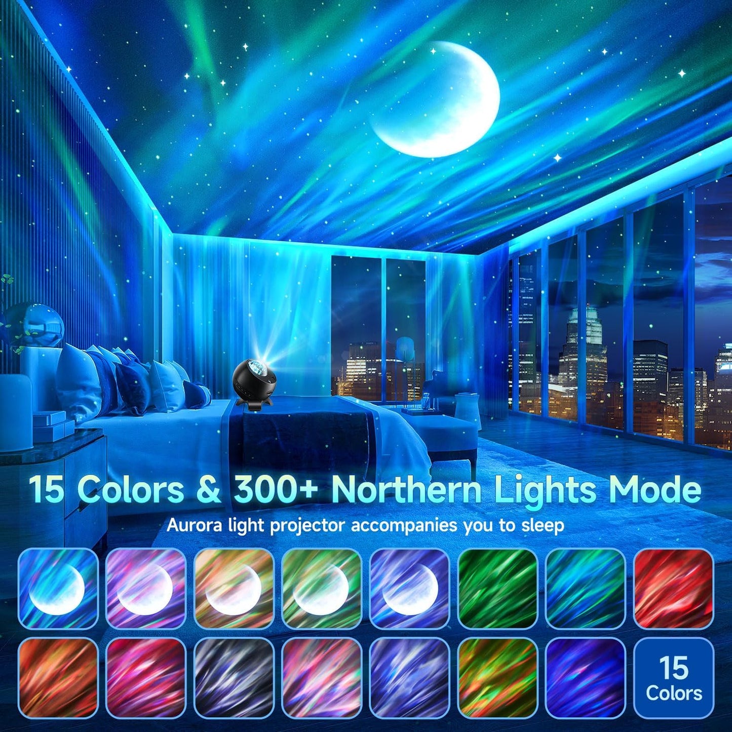 Northern Lights Galaxy Projector
